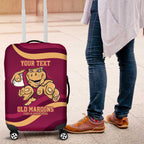 Custom QLD Maroons Cane Toad Luggage Cover Queensland Origin No1