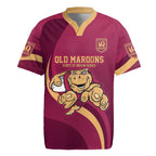 Custom QLD Maroons Cane Toad Rugby Jersey Queensland Origin No1