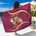Custom QLD Maroons Cane Toad Sarong Queensland Origin No1