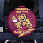 Custom QLD Maroons Cane Toad Spare Tire Cover Queensland Origin No1