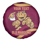 Custom QLD Maroons Cane Toad Spare Tire Cover Queensland Origin No1