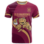 Custom QLD Maroons Cane Toad T Shirt Queensland Origin No1