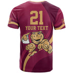 Custom QLD Maroons Cane Toad T Shirt Queensland Origin No1