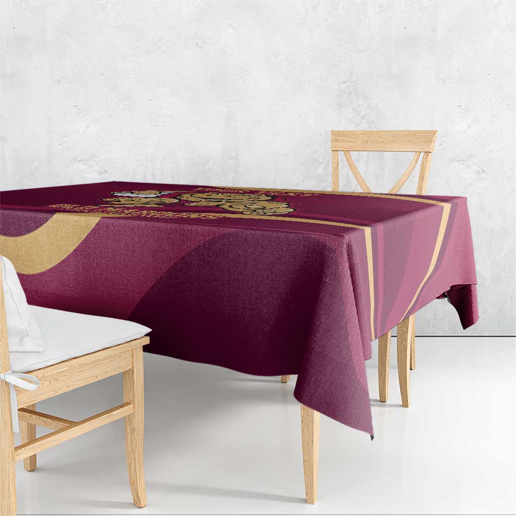 Custom QLD Maroons Cane Toad Tablecloth Queensland Origin No1