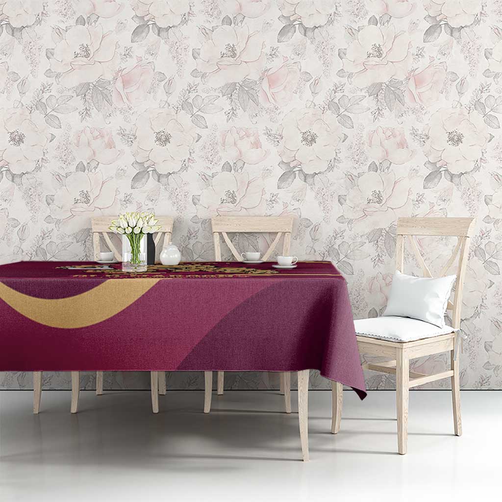 Custom QLD Maroons Cane Toad Tablecloth Queensland Origin No1