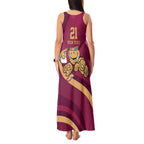 Custom QLD Maroons Cane Toad Tank Maxi Dress Queensland Origin No1