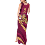 Custom QLD Maroons Cane Toad Tank Maxi Dress Queensland Origin No1