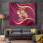 Custom QLD Maroons Cane Toad Tapestry Queensland Origin No1
