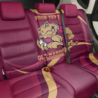 Custom QLD Maroons Cane Toad Back Car Seat Cover Queensland Origin No2