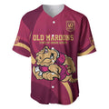 Custom QLD Maroons Cane Toad Baseball Jersey Queensland Origin No2