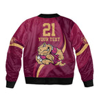 Custom QLD Maroons Cane Toad Bomber Jacket Queensland Origin No2