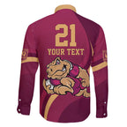 Custom QLD Maroons Cane Toad Family Matching Tank Maxi Dress and Hawaiian Shirt Queensland Origin No2
