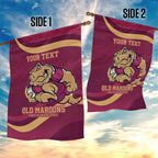 Custom QLD Maroons Cane Toad Garden Flag Queensland Origin No2