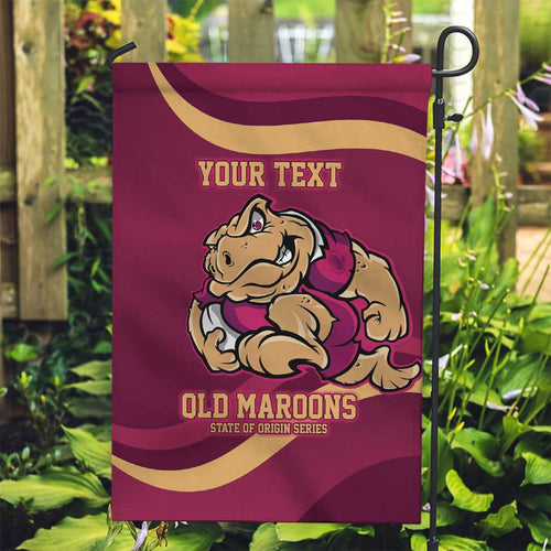 Custom QLD Maroons Cane Toad Garden Flag Queensland Origin No2