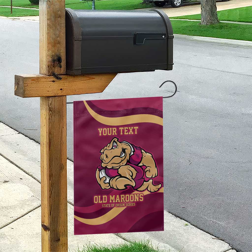 Custom QLD Maroons Cane Toad Garden Flag Queensland Origin No2