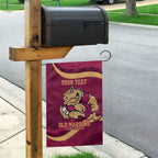 Custom QLD Maroons Cane Toad Garden Flag Queensland Origin No2