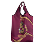 Custom QLD Maroons Cane Toad Grocery Bag Queensland Origin No2