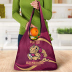 Custom QLD Maroons Cane Toad Grocery Bag Queensland Origin No2