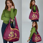 Custom QLD Maroons Cane Toad Grocery Bag Queensland Origin No2
