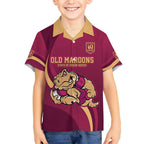 Custom QLD Maroons Cane Toad Hawaiian Shirt Queensland Origin No2