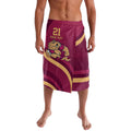 Custom QLD Maroons Cane Toad Lavalava Queensland Origin No2