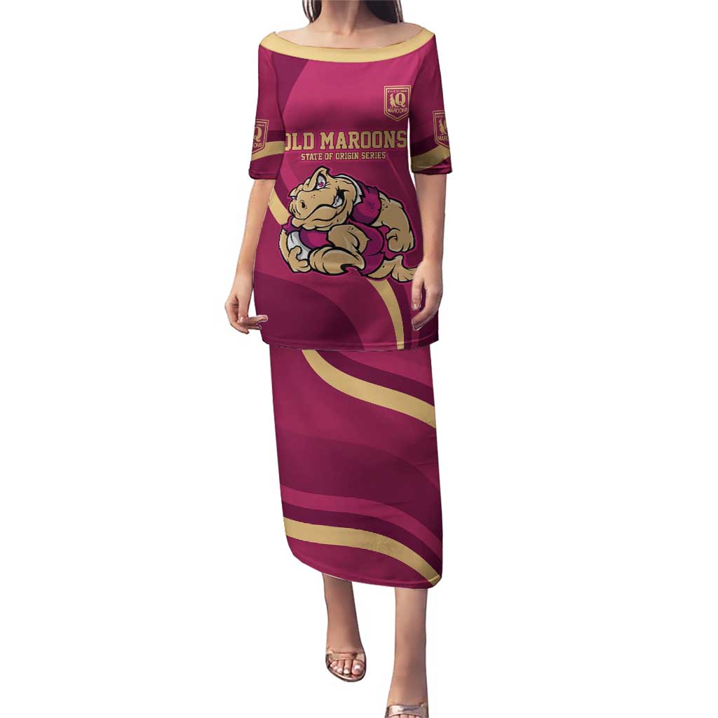 Custom QLD Maroons Cane Toad Puletasi Queensland Origin No2