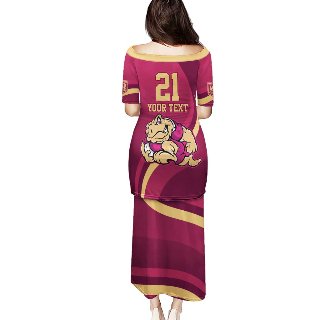 Custom QLD Maroons Cane Toad Puletasi Queensland Origin No2