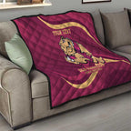 Custom QLD Maroons Cane Toad Quilt Queensland Origin No2
