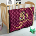 Custom QLD Maroons Cane Toad Quilt Queensland Origin No2