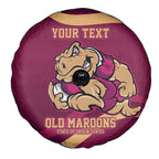 Custom QLD Maroons Cane Toad Spare Tire Cover Queensland Origin No2