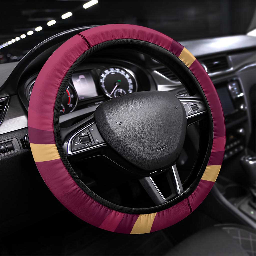 QLD Maroons Cane Toad Steering Wheel Cover Queensland Origin No2