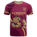 Custom QLD Maroons Cane Toad T Shirt Queensland Origin No2