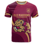 Custom QLD Maroons Cane Toad T Shirt Queensland Origin No2
