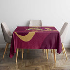 Custom QLD Maroons Cane Toad Tablecloth Queensland Origin No2