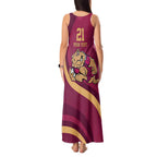 Custom QLD Maroons Cane Toad Tank Maxi Dress Queensland Origin No2