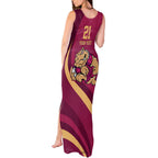 Custom QLD Maroons Cane Toad Tank Maxi Dress Queensland Origin No2