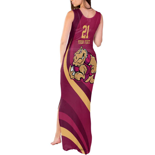 Custom QLD Maroons Cane Toad Tank Maxi Dress Queensland Origin No2