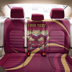 Custom QLD Maroons Cane Toad Back Car Seat Cover Queensland Origin No3