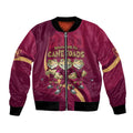 Custom QLD Maroons Cane Toad Bomber Jacket Queensland Origin No3