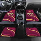 Custom QLD Maroons Cane Toad Car Mats Queensland Origin No3