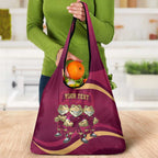 Custom QLD Maroons Cane Toad Grocery Bag Queensland Origin No3
