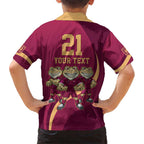 Custom QLD Maroons Cane Toad Hawaiian Shirt Queensland Origin No3