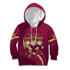 Custom QLD Maroons Cane Toad Kid Hoodie Queensland Origin No3