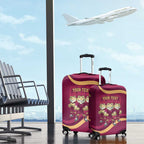 Custom QLD Maroons Cane Toad Luggage Cover Queensland Origin No3