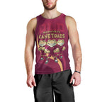 Custom QLD Maroons Cane Toad Men Tank Top Queensland Origin No3