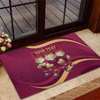 Custom QLD Maroons Cane Toad Rubber Doormat Queensland Origin No3
