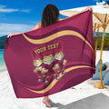Custom QLD Maroons Cane Toad Sarong Queensland Origin No3