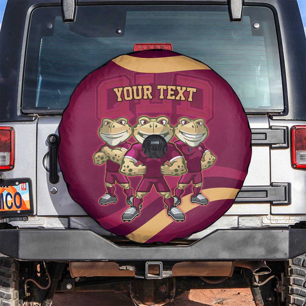 Custom QLD Maroons Cane Toad Spare Tire Cover Queensland Origin No3