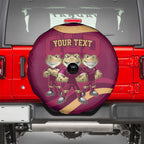 Custom QLD Maroons Cane Toad Spare Tire Cover Queensland Origin No3