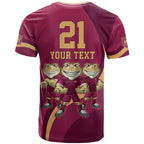 Custom QLD Maroons Cane Toad T Shirt Queensland Origin No3